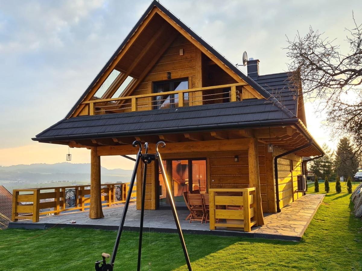 Domek Goralski Nad Czorsztynem - Dom Z Widokiem Клюшковце Экстерьер фото