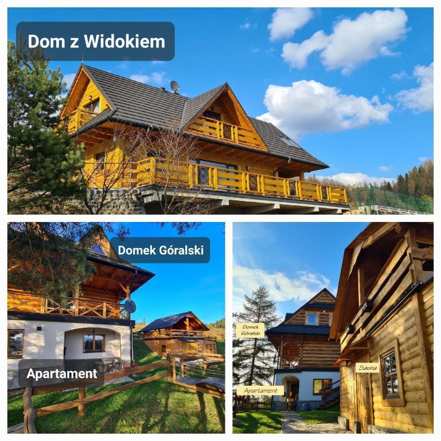 Domek Goralski Nad Czorsztynem - Dom Z Widokiem Клюшковце Экстерьер фото